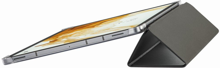 Etui z klapką Hama Fold Clear do Samsung Galaxy Tab S9 FE 10.9" Black (4047443516077) - obraz 3