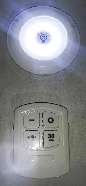 Бездротова LED-лампа BL-1012 COB з дистанційним керуванням 7477 - зображення 6