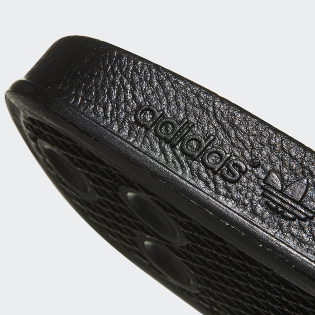 Подростковые шлепанцы для мальчика Adidas Adilette J BA7130 36.5 Core Black (4057283927643) - изображение 8
