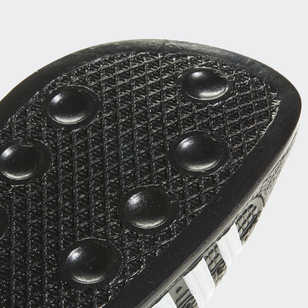 Подростковые шлепанцы для мальчика Adidas Adilette J BA7130 36.5 Core Black (4057283927643) - изображение 9