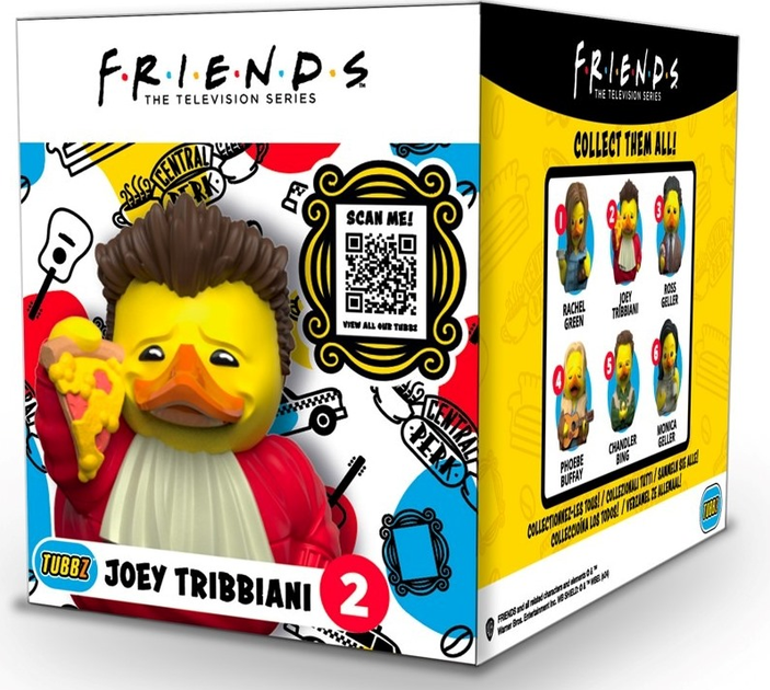 Figurka Numskull Tubbz Boxed Friends Joey Tribbiani 9 cm (23P5E9) (5056280457855) - obraz 5