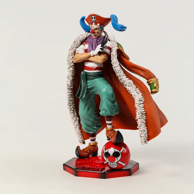 Фігурка Колекційна Клоун Пірат Баггі Ван піс One Piece (26 см) з подарунковою коробкою АВС - Фото 3 Фігурка Колекційна Клоун Пірат Баггі Ван піс One Piece (26 см) з подарунковою коробкою АВС - изображение 3