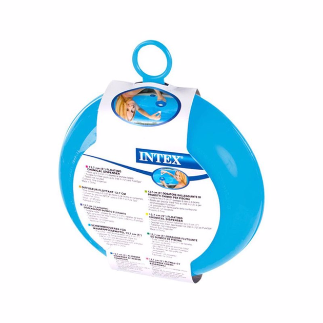 Поплавок для химии Intex дозатор-поплавок для бассейна под таблетки Mini 29040 - Фото 2 Поплавок для химии Intex дозатор-поплавок для бассейна под таблетки Mini 29040 - изображение 2