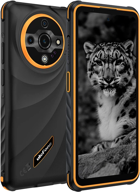 Smartfon Ulefone Armor X31 6/128GB Black-Orange (6975326660068) - obraz 4