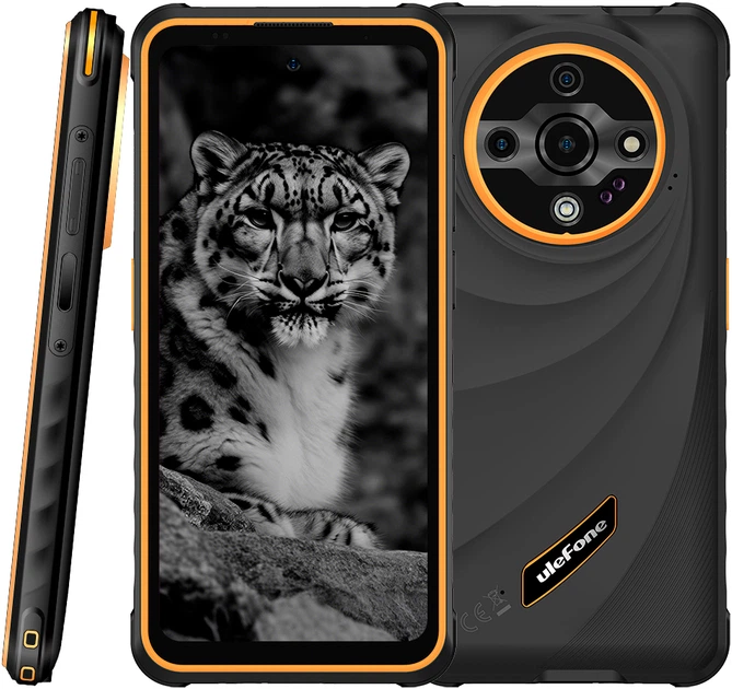 Smartfon Ulefone Armor X31 6/128GB Black-Orange (6975326660068) - obraz 5