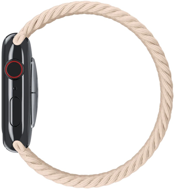 Pasek Apple Braided Solo Loop do Apple Watch 45mm Size 3 Beige (APL_MQH13) - obraz 3