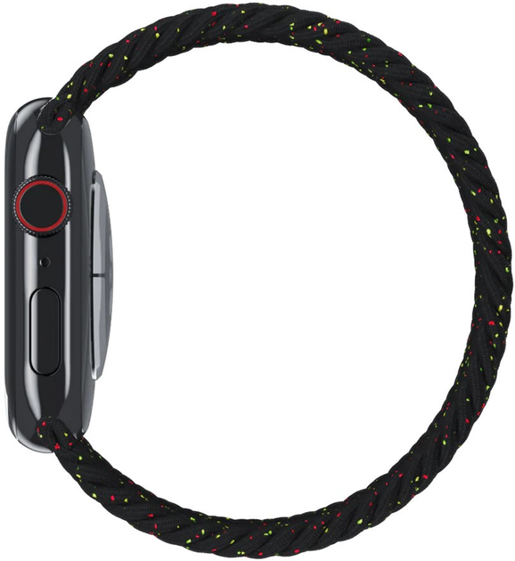 Pasek Apple Braided Solo Loop do Apple Watch 45mm Size 10 Black Unity (APL_MMWR3) - obraz 3