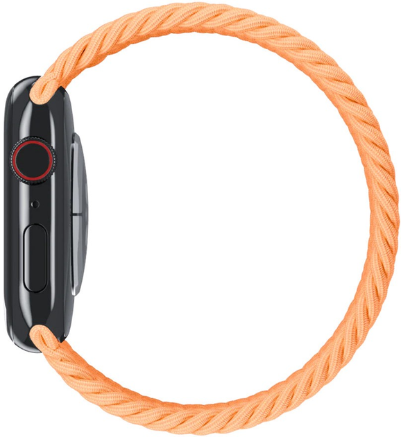 Ремінець Apple Braided Solo Loop для Apple Watch 45mm Size 1 Bright Orange (APL_MQYJ3) - зображення 3