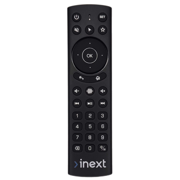 Пульт Air Mouse INEXT 4K2 з підсвічуванням - Фото 1 Пульт Air Mouse INEXT 4K2 з підсвічуванням - изображение 1