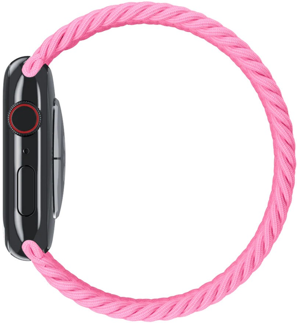Pasek Apple Braided Solo Loop do Apple Watch 45mm Size 7 Flamingo (APL_MN1R3) - obraz 3