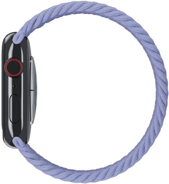 Pasek Apple Braided Solo Loop do Apple Watch 45mm Size 4 Lavender (APL_ML673) - obraz 3