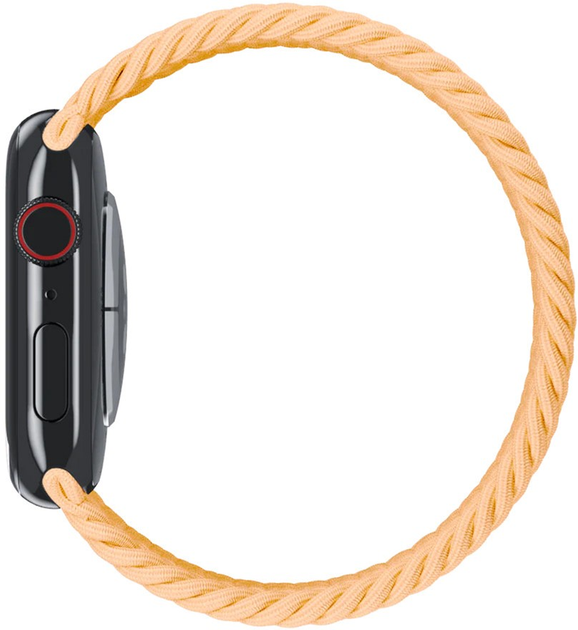 Pasek Apple Braided Solo Loop do Apple Watch 45mm Size 9 Maize (APL_ML5T3) - obraz 3