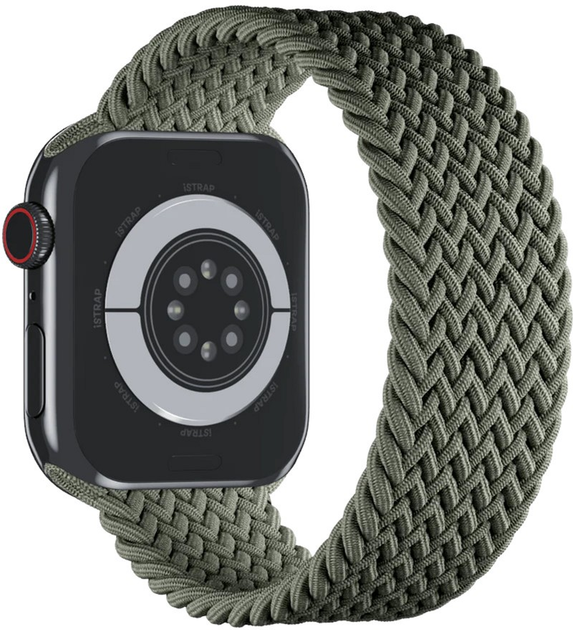 Pasek Apple Braided Solo Loop do Apple Watch 45mm Size 8 Olive (APL_MR193) - obraz 4