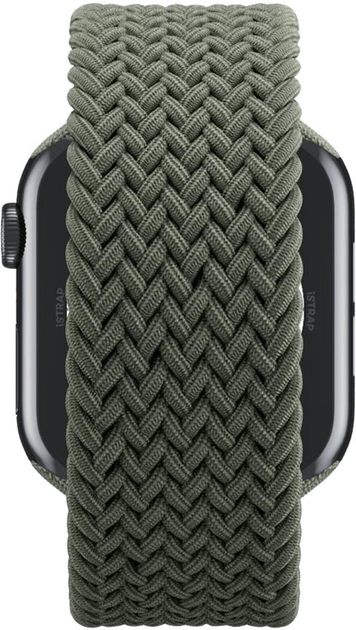 Pasek Apple Braided Solo Loop do Apple Watch 45mm Size 8 Olive (APL_MR193) - obraz 5