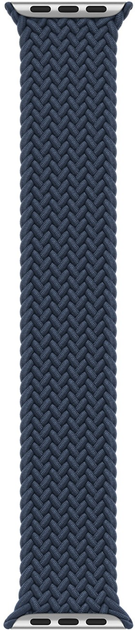 Pasek Apple Braided Solo Loop do Apple Watch 41mm Size 8 Abyss Blue (ML533) - obraz 3