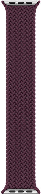 Pasek Apple Braided Solo Loop do Apple Watch 41mm Size 5 Dark Cherry (ML3X3) - obraz 3