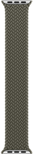 Pasek Apple Braided Solo Loop do Apple Watch 41mm Size 1 Olive (MQXY3) - obraz 3