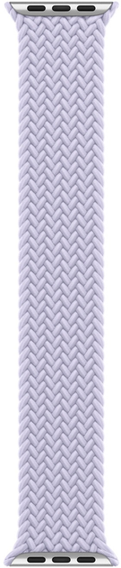 Pasek Apple Braided Solo Loop do Apple Watch 41mm Size 8 Purple Fog (MQYG3) - obraz 3