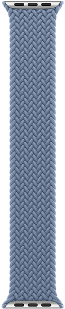Pasek Apple Braided Solo Loop do Apple Watch 41mm Size 4 Slate Blue (MP983) - obraz 3