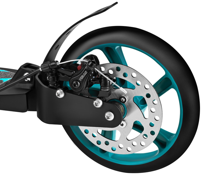 Самокат дитячий Nils Extreme HM124T Бірюзовий (5907695531886) - зображення 4