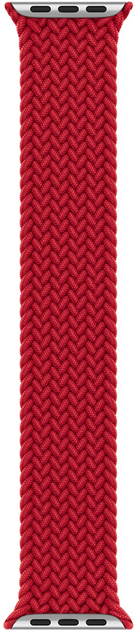 Pasek Apple Braided Solo Loop do Apple Watch 44mm Size 4 (PRODUCT)RED (MY8W2) - obraz 3