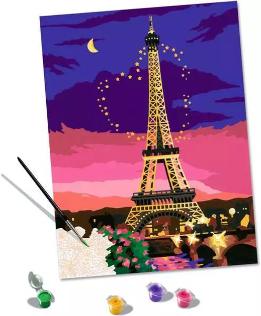 Kolorowanka po numerach Ravensburger CreArt City of love 23624 (4005556236244) - obraz 4