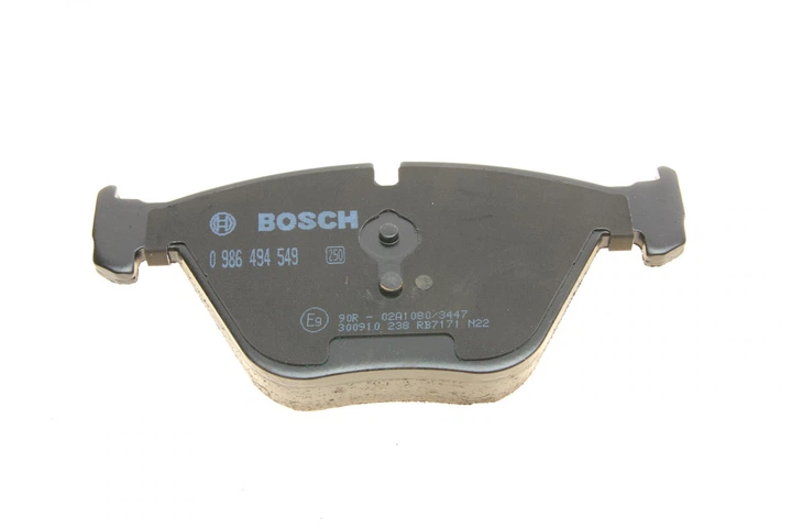 Колодки гальмівні передні BMW 5 F10/F11/6 F06/F12/F13 09-16 - 0 986 494 549 BOSCH - зображення 7