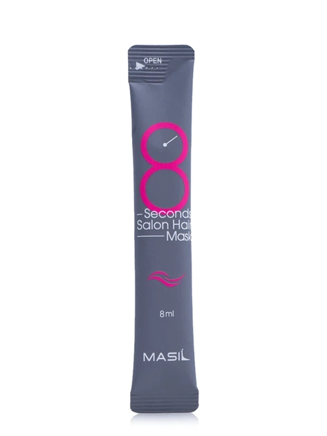 Маска для волос с салонным эффектом Masil 8 Seconds Salon Hair Mask 8 мл (8809744060101) - Фото 2 Маска для волос с салонным эффектом Masil 8 Seconds Salon Hair Mask 8 мл (8809744060101) - изображение 2