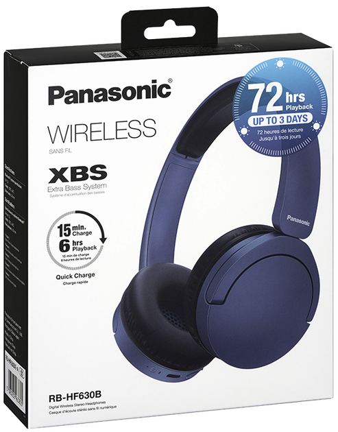 Гарнітура Panasonic RB-HF630BG-A (7086664) - зображення 6