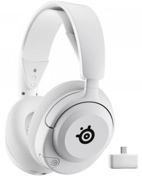 Навушники з мікрофоном SteelSeries Arctis Nova 5 White (61671) - Фото 1 Навушники з мікрофоном SteelSeries Arctis Nova 5 White (61671) - изображение 1