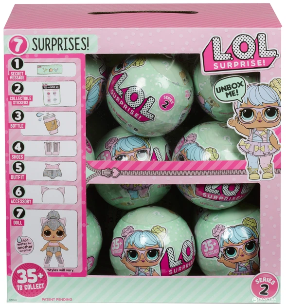 Игровой набор с куклой L.O.L. S2 Невероятный сюрприз (65 видов в ассортименте) (548843) - изображение 3