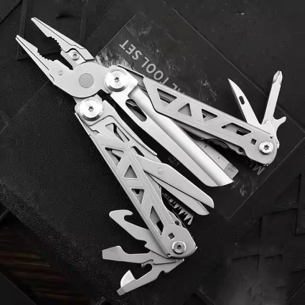 Мультитул Hongao Camping Tool-03 (14 в 1, нержавеющая сталь) - изображение 3