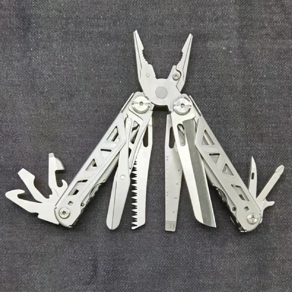 Мультитул Hongao Camping Tool-03 (14 в 1, нержавеющая сталь) - изображение 4
