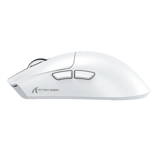 Беспроводная игровая мышка Attack SHARK X11 (22000DPI, 2.4G, BT5.2, Type-C, PAW3311, док-станция с RGB, white) - изображение 3