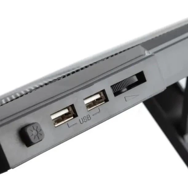Охлаждающая подставка для ноутбука MARVO CoolingPad FN-40 до 17,3" на 2USB c подсветкой - изображение 6