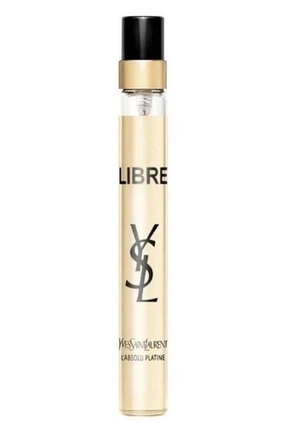 Парфюмерія для жінок Yves Saint Laurent Libre L'Absolu Platine 10 мл міні з мішечком - Фото 1 Парфюмерія для жінок Yves Saint Laurent Libre L'Absolu Platine 10 мл міні з мішечком - зображення 1