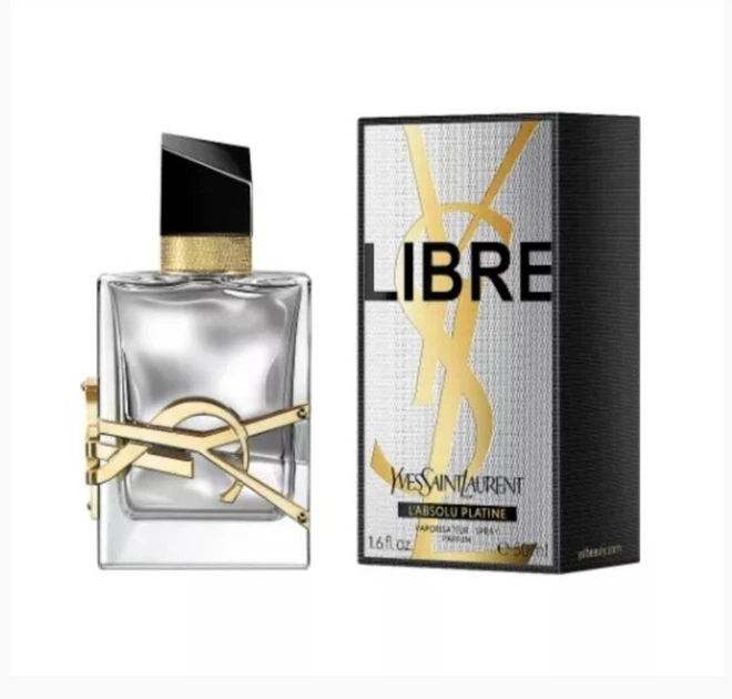 Парфюмерія для жінок Yves Saint Laurent Libre L'Absolu Platine 10 мл міні з мішечком - Фото 4 Парфюмерія для жінок Yves Saint Laurent Libre L'Absolu Platine 10 мл міні з мішечком - зображення 4