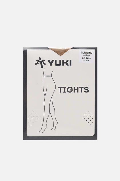 Колготки женские 2 цвет бежевый YUKI ЦБ-00273011 - Фото 1 Колготки женские 2 цвет бежевый YUKI ЦБ-00273011 - изображение 1