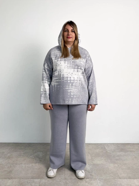 Жіночі в'язані штани вільного крою ARTKNIT M Сірий (ak35889) - Фото 8 Жіночі в'язані штани вільного крою ARTKNIT M Сірий (ak35889) - зображення 8