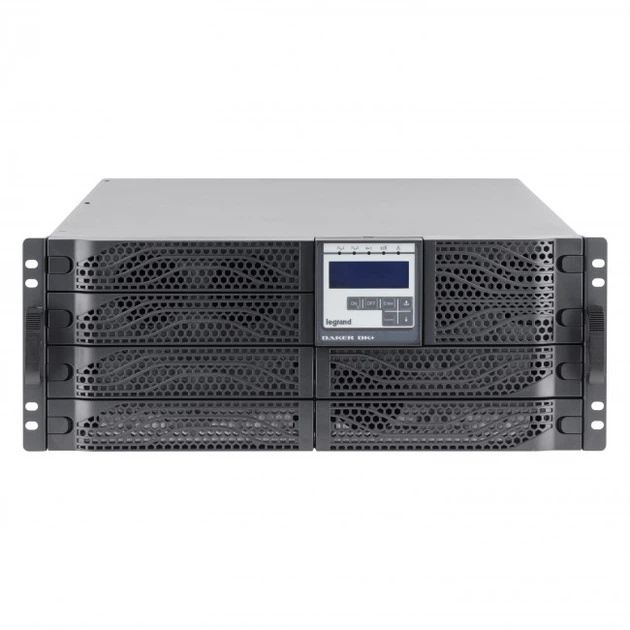ИБП Legrand 310173 Daker DK Plus, 5000VA/5000W, RT4U, LCD, RS232, USB, EPO, 2xC19, 8xC13 - изображение 4