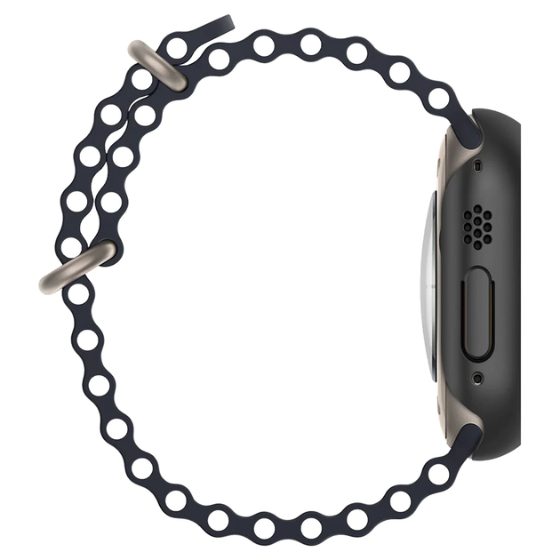 Чехол-накладка Spigen ACS05458 для Apple Watch Ultra (49mm), Thin Fit, Black - изображение 8