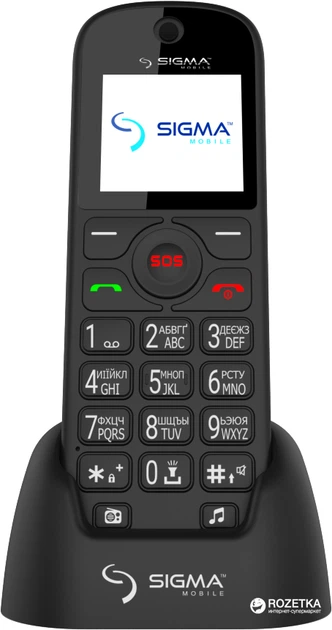 Мобильный телефон Sigma mobile Comfort 50 Senior Black - изображение 2