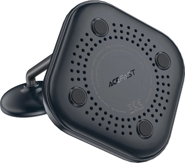Bezprzewodowa stacja ładowania Acefast E6 Qi 15W do iPhone i Apple AirPods Grey (6974316281535) - obraz 5