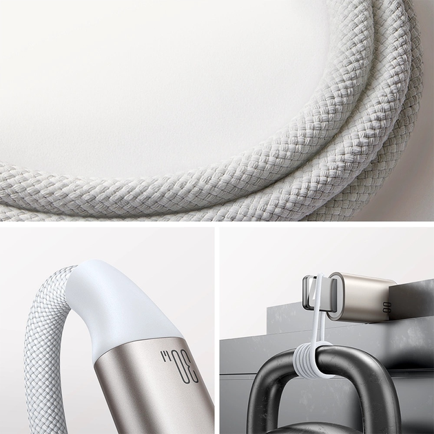 Кабель JOYROOM USB Type-C - Lightning + MagSafe 1.5 м White (6956116771348) - зображення 13