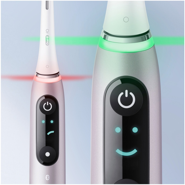 Електрична зубна щітка Oral-B iO 9N Рожева + Brush Head + TC (4210201408390) - зображення 4