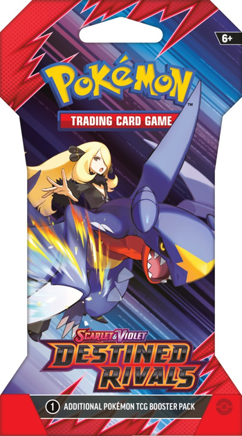 Dodatek Pokémon TCG: Scarlet & Violet - Destined Rivals - Sleeved Booster Box 24 szt (0196214111240) - obraz 4