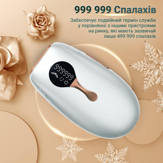 Фотоэпилятор AIMED Silk Skin PRO Ice Cooling IPL Intensed Pulse Light белый - изображение 6