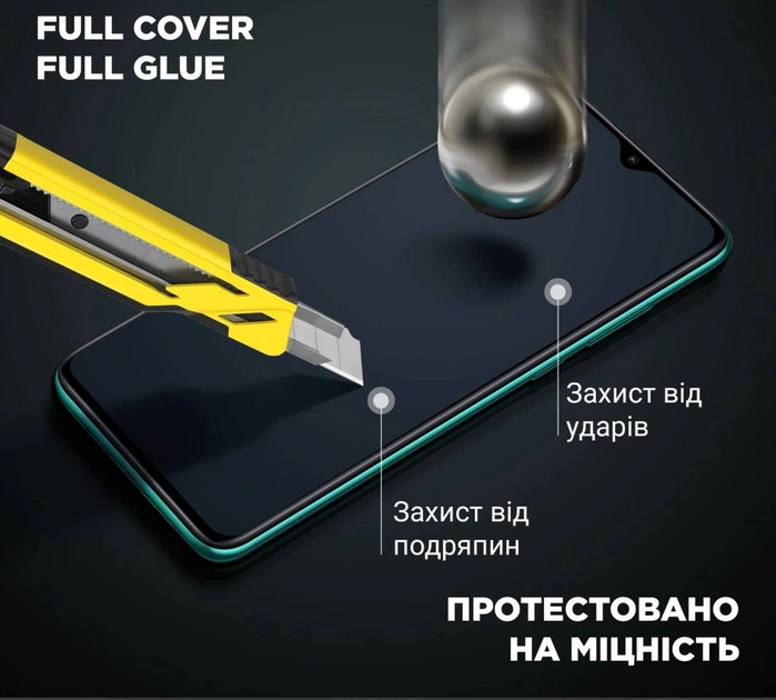 Захисне скло 6D на весь екран для Motorola G04 стекло моторола дж04 - Фото 2 Захисне скло 6D на весь екран для Motorola G04 стекло моторола дж04 - зображення 2