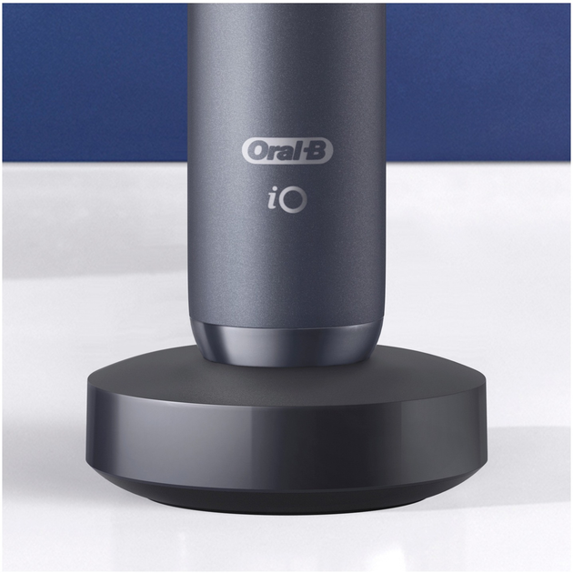 Elektryczna szczoteczka do zębów Oral-B iO 8N Czarna + Brush Head + TC (4210201408567) - obraz 5