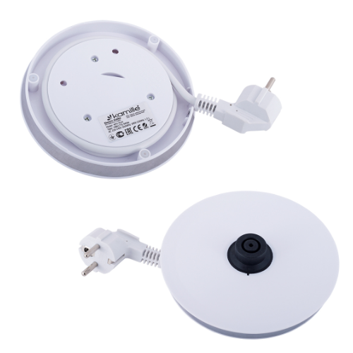 Електрочайник 1,5л з синім LED-підсвічуванням 1701A KAMILLE - зображення 7